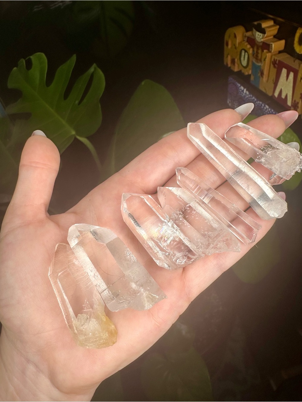 1 Random High Grade Clear Quartz Crystal